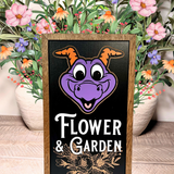 Flower & Garden | Purple Dragon Festival Framed Sign