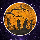 Galactic Trick or Treat Friends Round