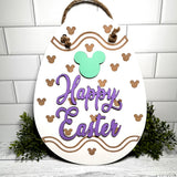 NEW Happy Easter Egg Sign