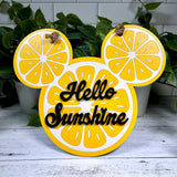 Lemon Mouse Wall Sign | Multiple Options
