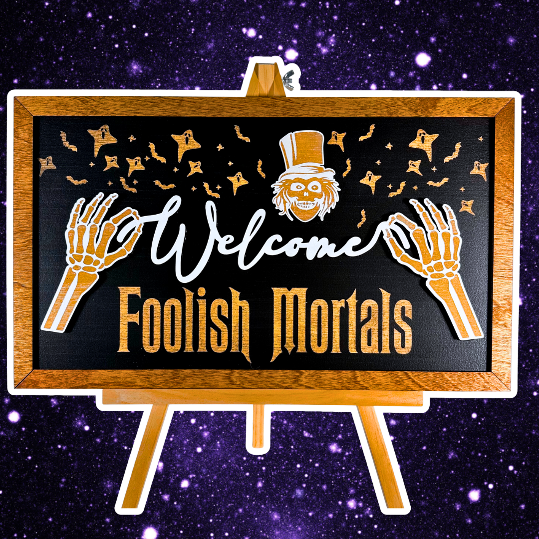 Foolish Sign, front view