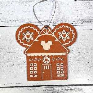 Gingerbread House Christmas Ornament