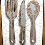Where Every Bite's An Adventure | Silverware Park-Inspired Framed Sign - Handmade by JRW Design Co.