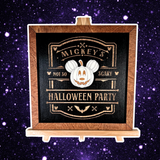 Halloween Party Square Sign