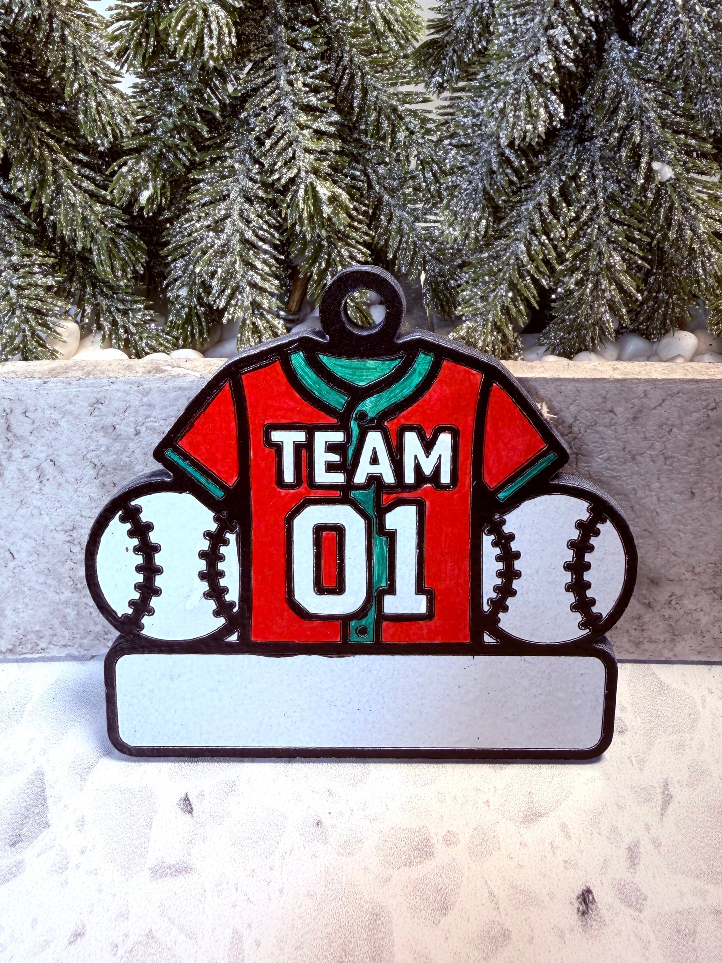 Baseball/Softball Dreams Ornament—Customizable