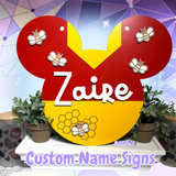 Enchanted Ears | Custom | Pooh Personalized Name Sign