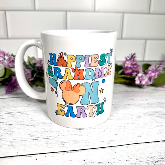 Happiest Grandma | Castle Coffee Crew Mug