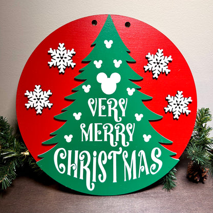 Very Merry Christmas Round