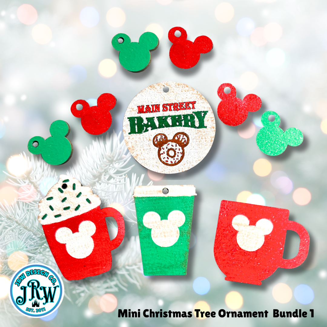 Main Street Bakery | Enchanted Mini Christmas Tree Kit  Drooping Soft Touch Austrian Pine Tree in Basket - 25"
