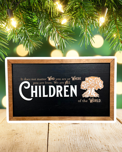 Park Inspired AK Park-Inspired Framed Sign