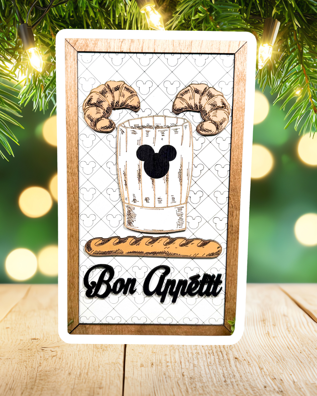 Bon appétit, Park-Inspired Framed Sign