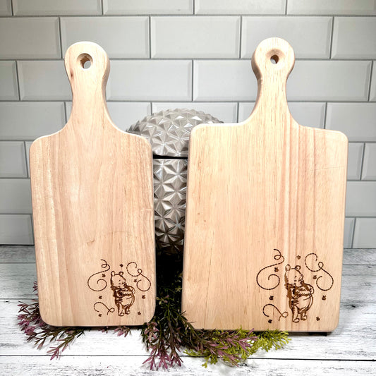Oh Bother Wooden Bread / Charcuterie Cutting Board with Handle
