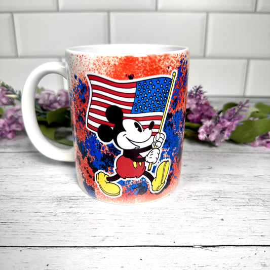 Patriotic Mouse | Castle Coffee Crew Mug