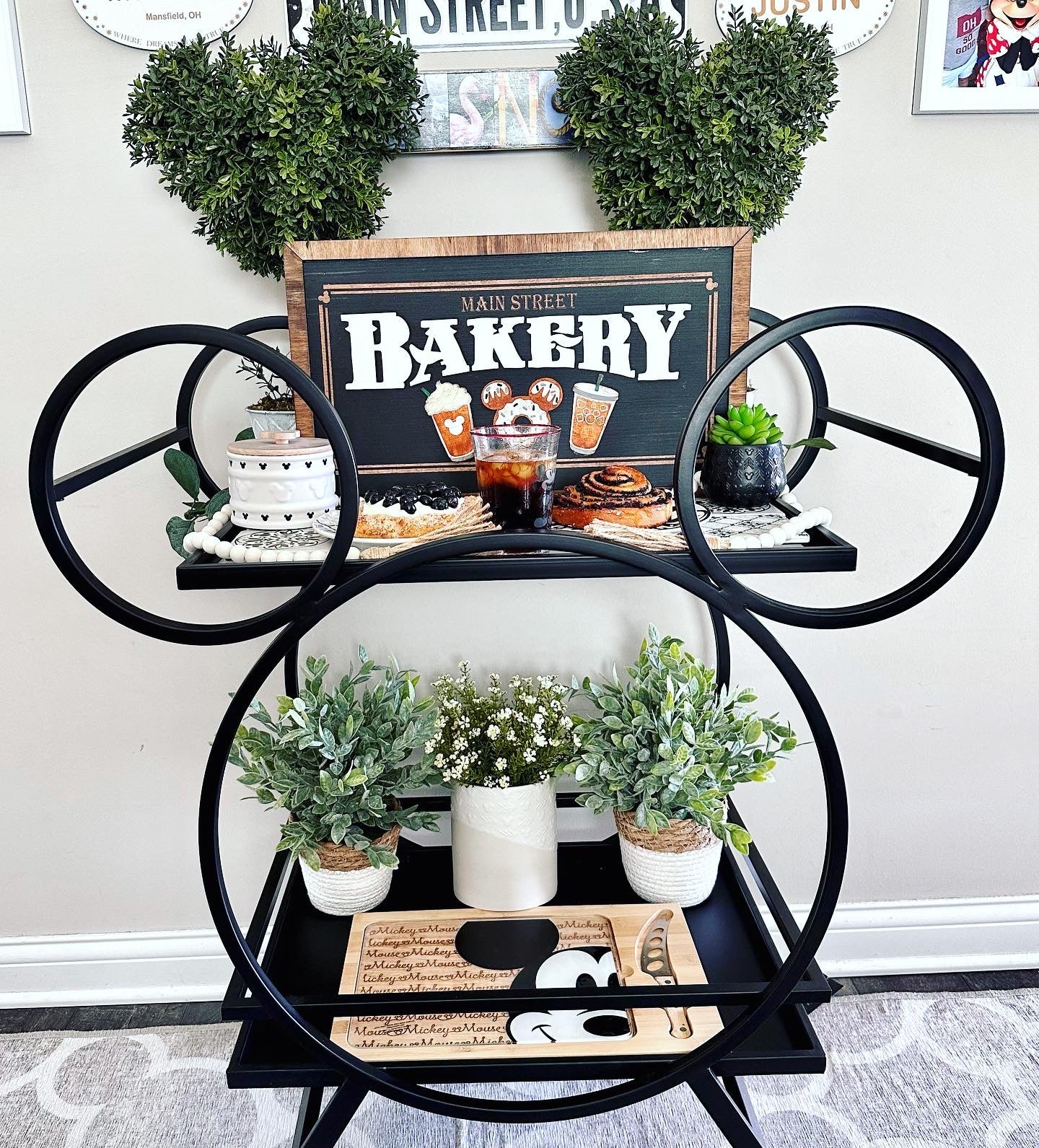 Main Street Bakery | Iced Coffee Framed Sign