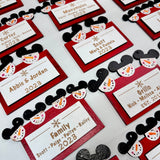 Customizable Snow Family Christmas Ornament