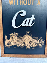 Load image into Gallery viewer, Cat Home Sign
