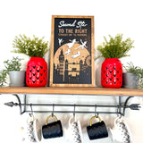 Second Star To The Right Straight On 'Til Morning | London Skyline Framed Sign - Handmade by JRW Design Co.