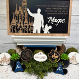 Grab Ahold Of Your Dreams | Unlocking Your Own Magic Framed Sign - Handmade by JRW Design Co.