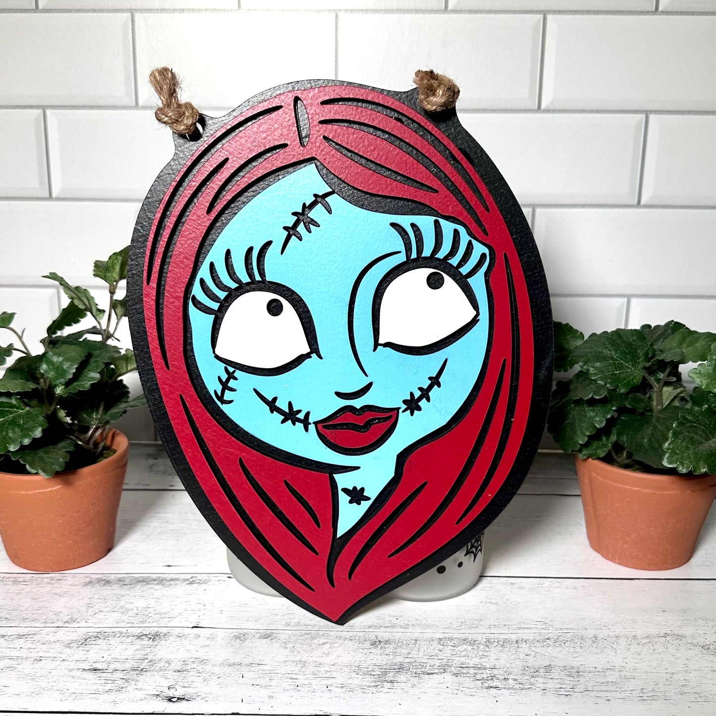 Sally Nightmare Crew Hanging Sign
