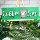 Coffee Bar Sign - TROPICAL