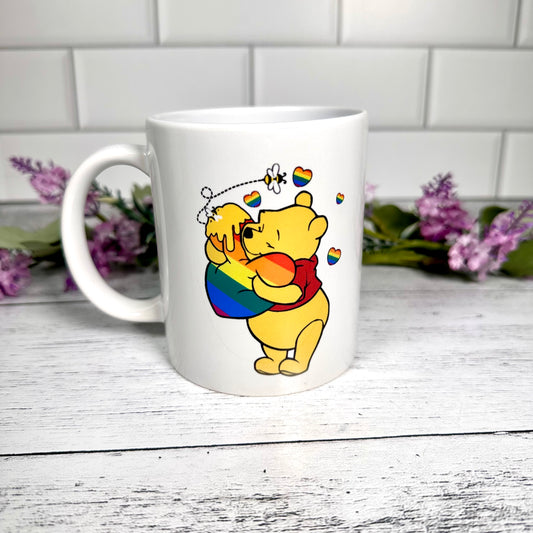 Pride Vibes Bear | Castle Coffee Crew Mug