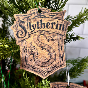 Slyth HP House Christmas Ornament