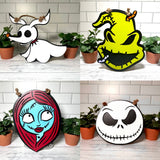 Nightmare Crew Hanging Sign | Set Of 4