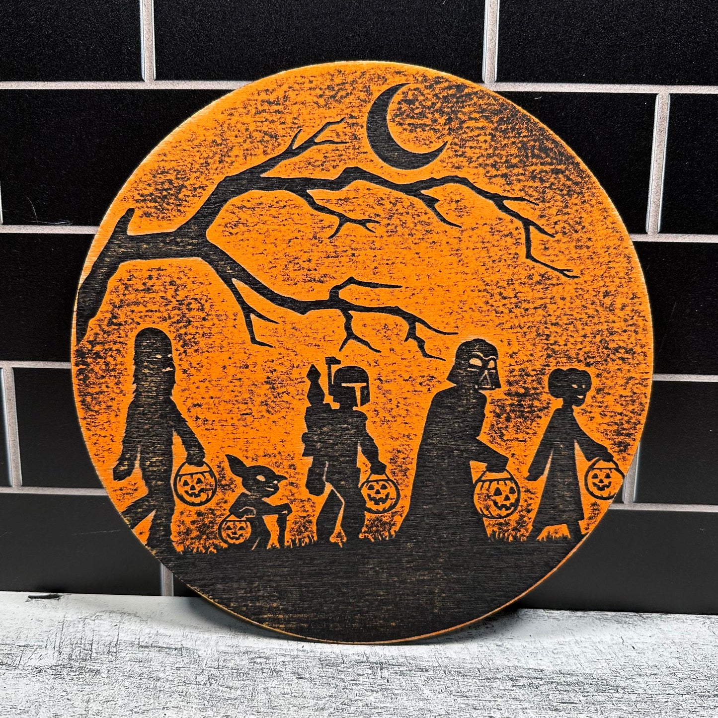 Galactic Trick or Treat Friends Round