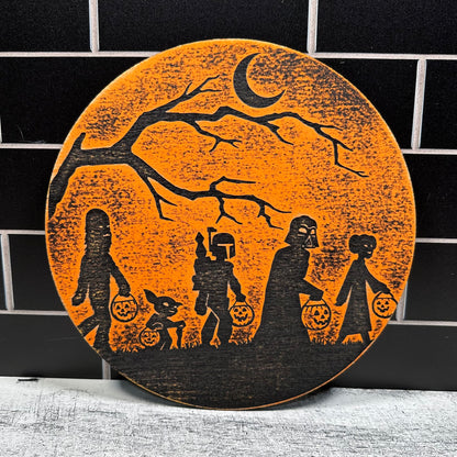 Galactic Trick or Treat Friends Round