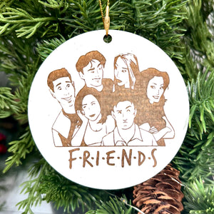 Friends Christmas Ornaments