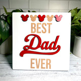 2025 Father's Day Sign | Best Dad Ever