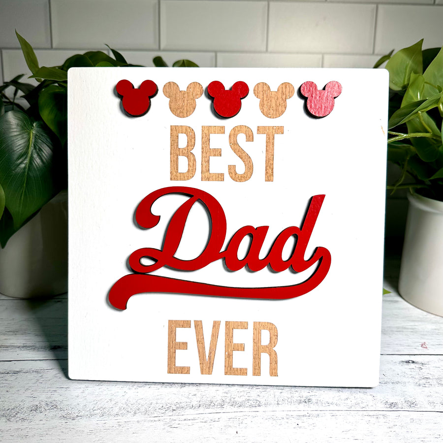 2025 Father's Day Sign | Best Dad Ever