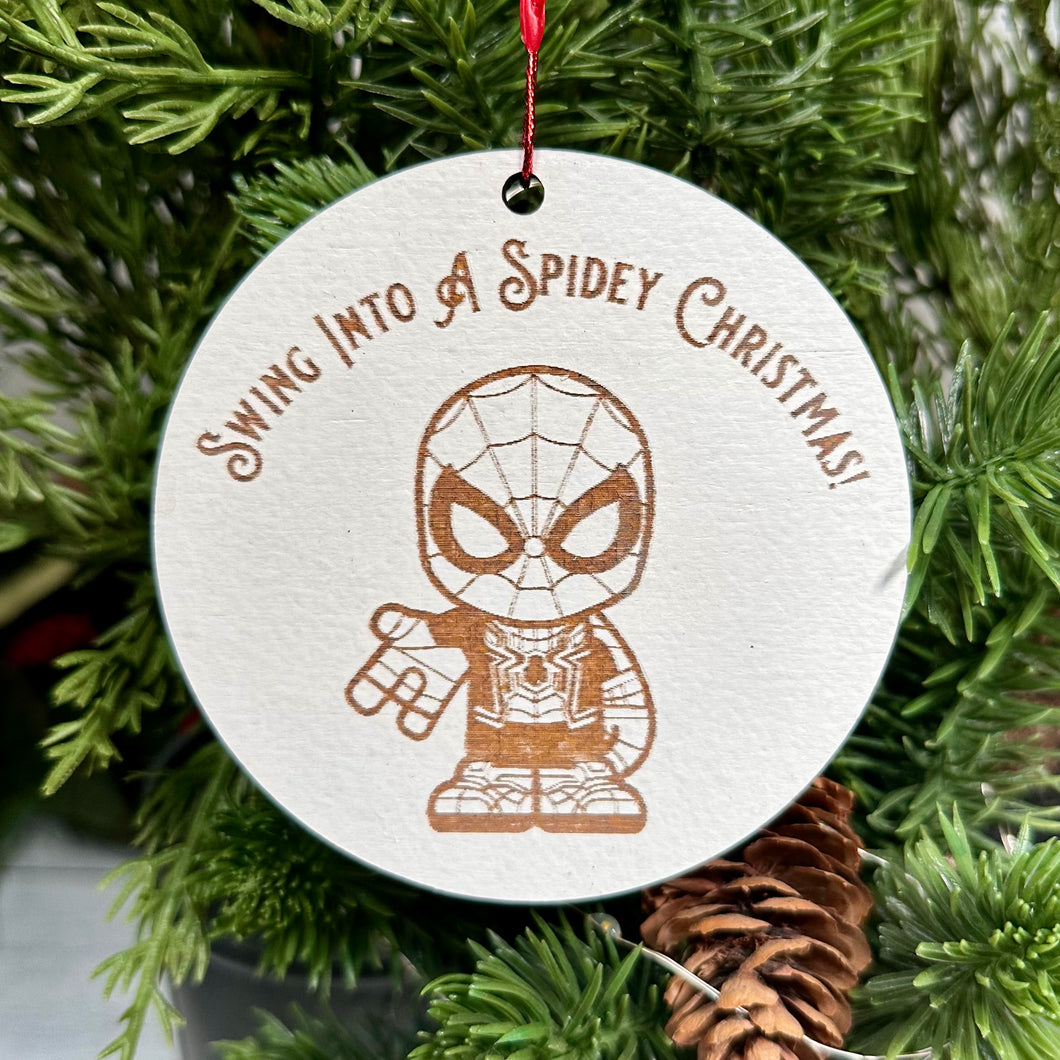 Have A Spidey Christmas Ornament