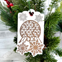 Load image into Gallery viewer, Spaceship | Custom Christmas Ornament/ Name Tag
