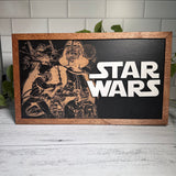 Star Wars | Classic Poster Art Framed Sign - Handmade by JRW Design Co.