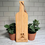 Halloween Mouse  Wooden Bread / Charcuterie Cutting Board with Handle