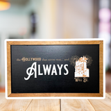 The Hollywood That Never Was | Tower Hotel Tribute Framed Sign - Handmade by JRW Design Co.