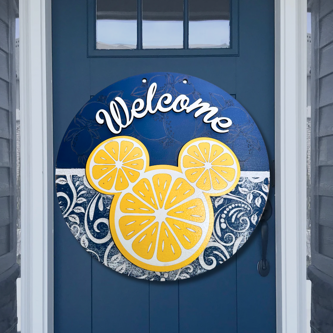 Italy Inspired Lemon Round
