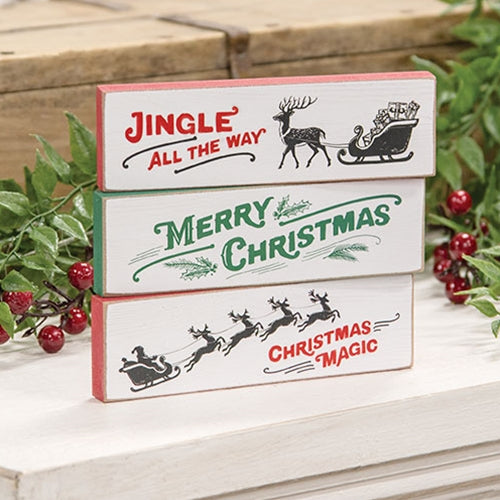 Christmas Magic Thin Mini Block - 3 Asstd.