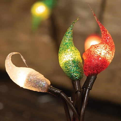 Holiday Glow Red/Green Teeny Lights 20ct