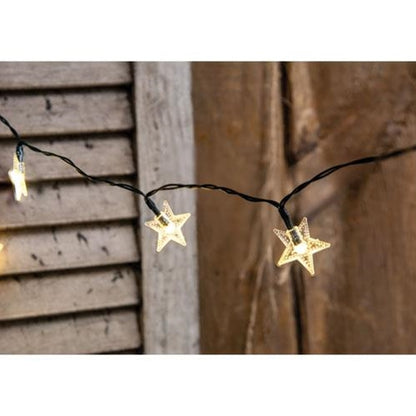 Star LED Lights 10ct 4.5 ft