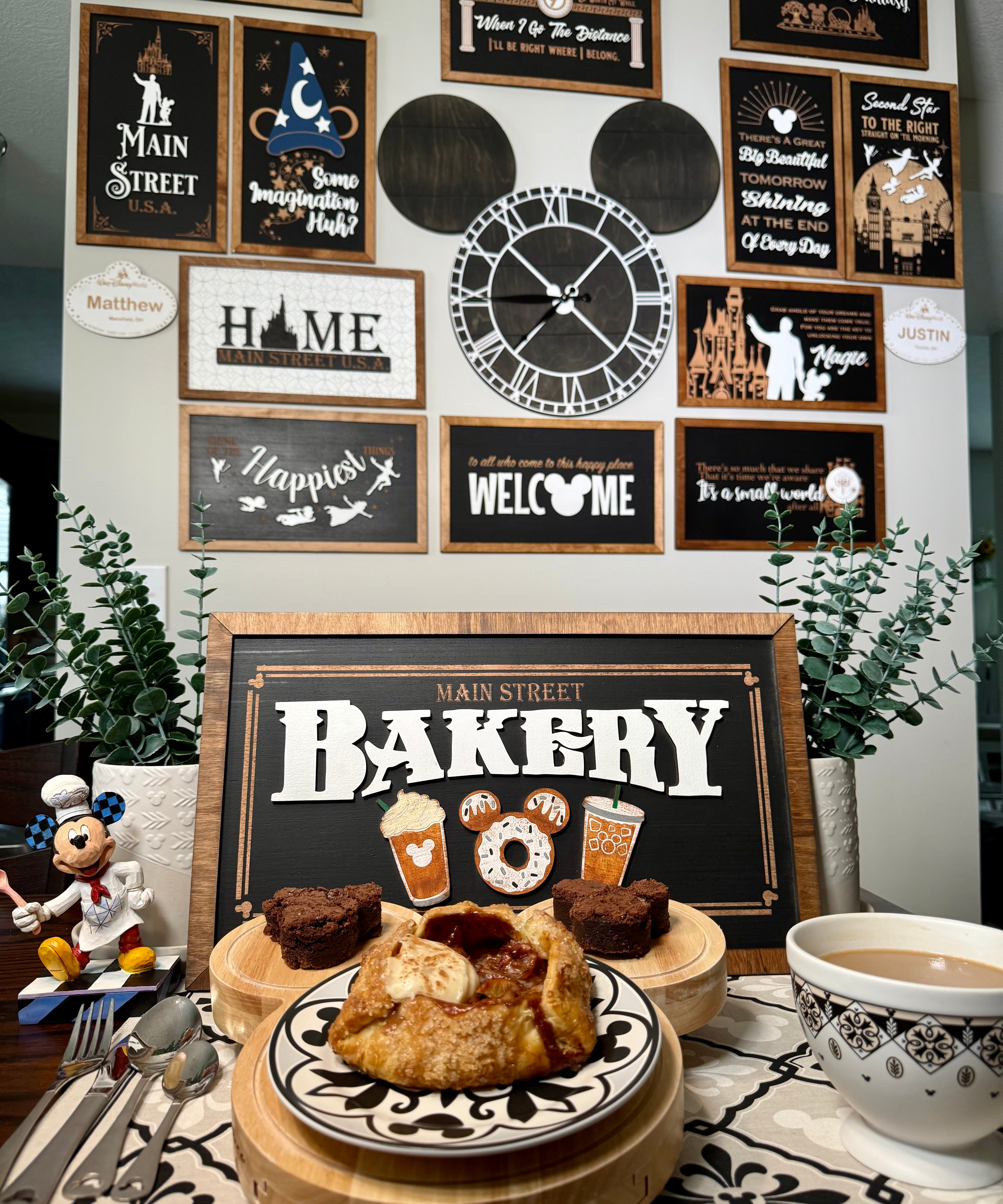 Main Street Bakery | Iced Coffee Framed Sign