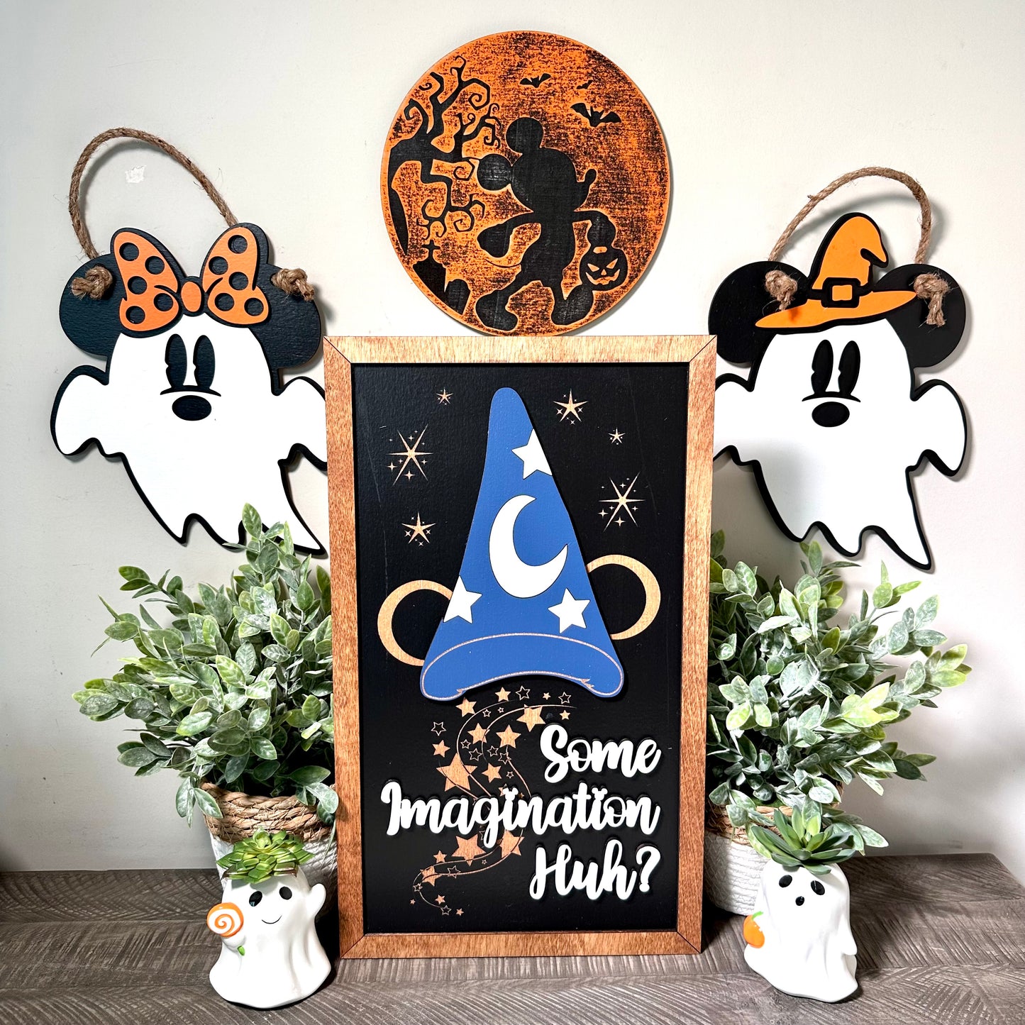 Some Imagination Huh? Park-Inspired Framed Sign