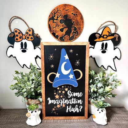 Some Imagination Huh? Park-Inspired Framed Sign