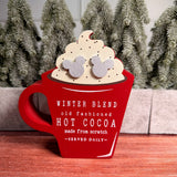 Magical Winter Blend Hot Cocoa Chunky Cup Sitter