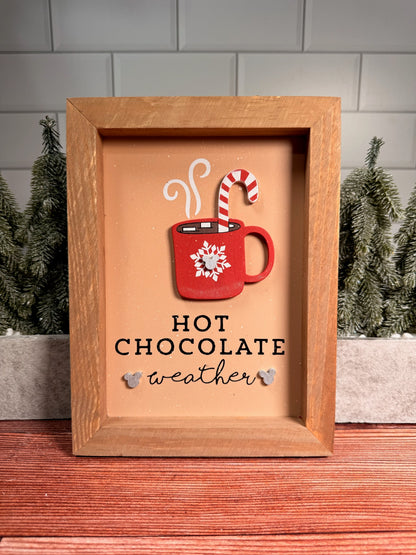 Magical Hot Chocolate Framed Sign