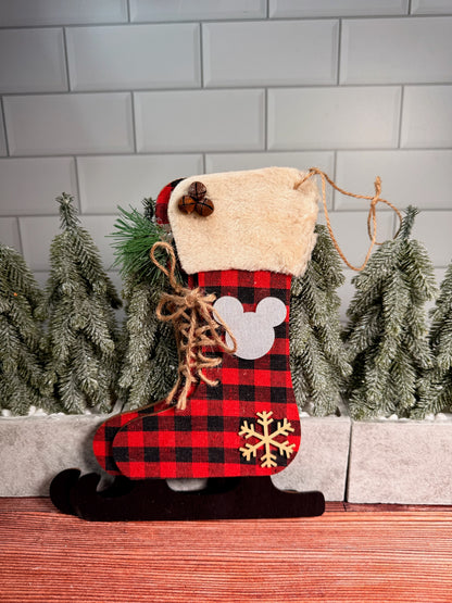 Magical Lodge Skate Ornament