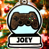 Enchanting Video Games Snow Globe Ornament—Customizable