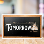 To All Who Come To This Happy Place | Castle Tribute Framed Sign - Handmade by JRW Design Co.