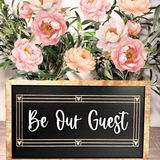 Be Our Guest | Tale As Old As Time Framed Sign
